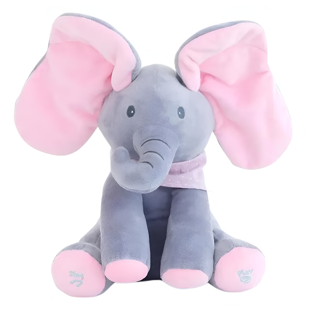 Éléphant en Peluche Musical - Jouet Douillet avec Musique et Mouvements