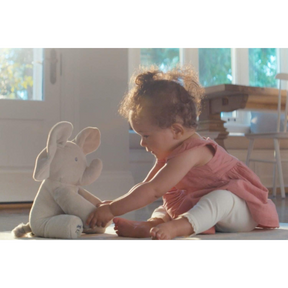 Éléphant en Peluche Musical - Jouet Douillet avec Musique et Mouvements