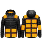 Veste Chauffante Électrique pour Hiver - 17 Zones de Chauffage et Design Confortable