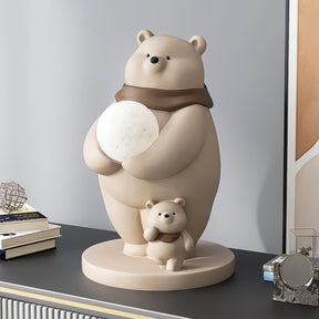 Lampe d'Ours Polaire pour Enfants - Lumière Douce et Accueillante