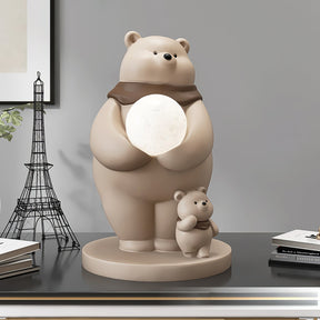 Lampe d'Ours Polaire pour Enfants - Lumière Douce et Accueillante