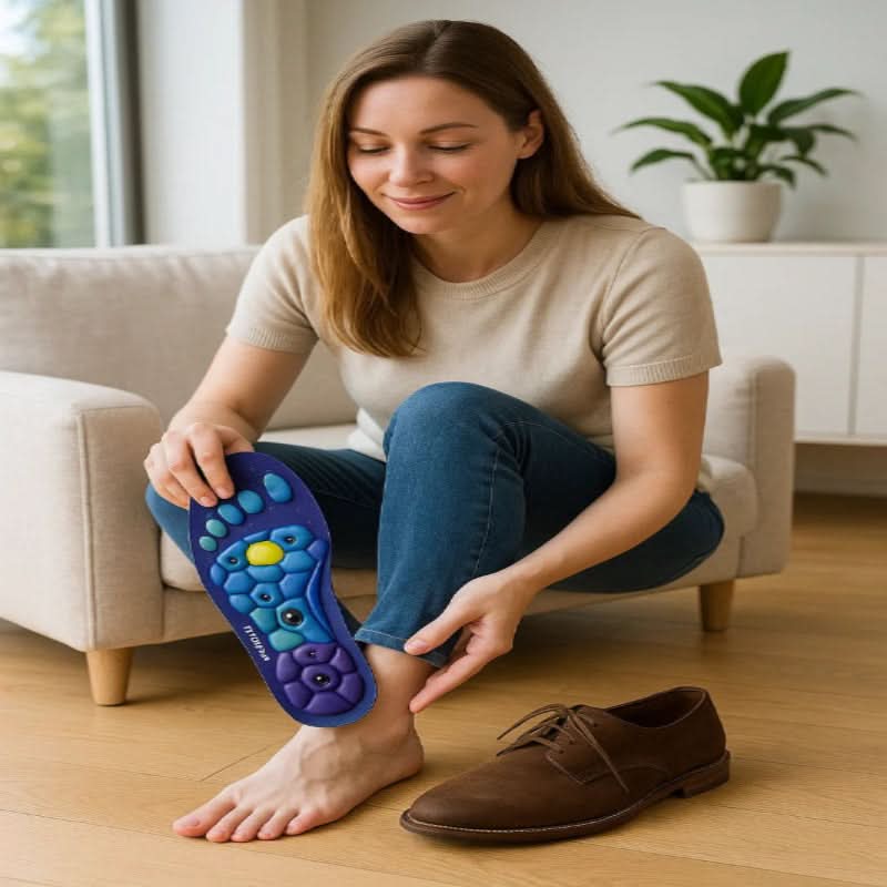 Semelles Magnétiques pour Soulagement des Pieds - Confort et Équilibre au Quotidien