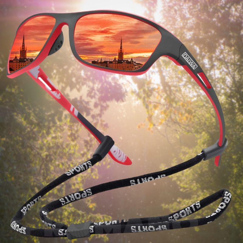 Lunettes de soleil polarisées UV 100 % - Design léger et résistant aux rayures