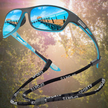 Lunettes de soleil polarisées UV 100 % - Design léger et résistant aux rayures
