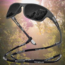 Lunettes de soleil polarisées UV 100 % - Design léger et résistant aux rayures