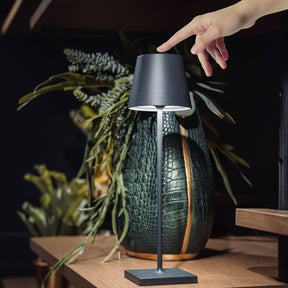 Lampe de Table LED Rechargeable - Design Compact et Tactile
