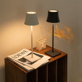 Lampe de Table LED Rechargeable - Design Compact et Tactile