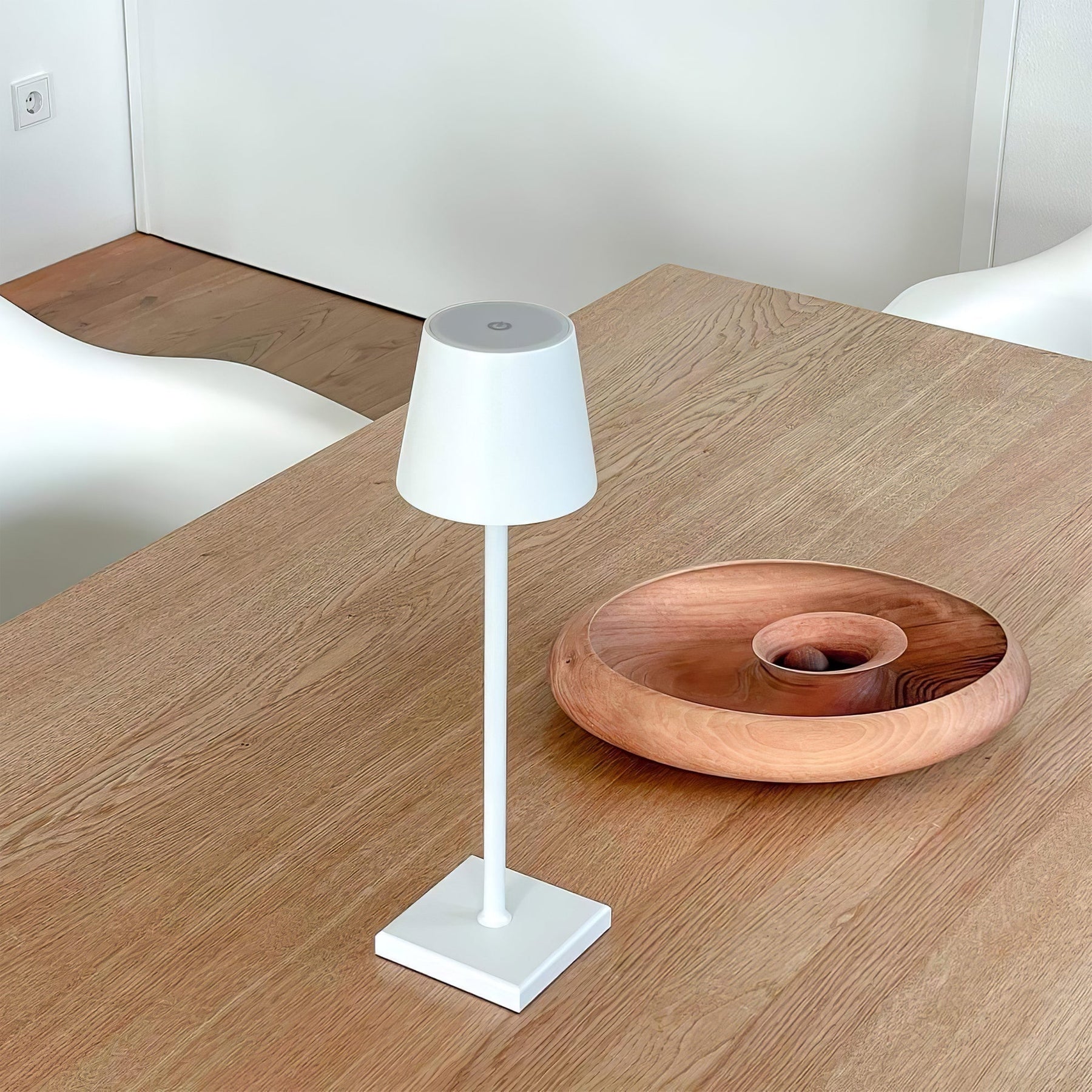 Lampe de Table LED Rechargeable - Design Compact et Tactile