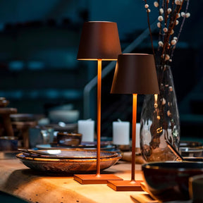 Lampe de Table LED Rechargeable - Design Compact et Tactile