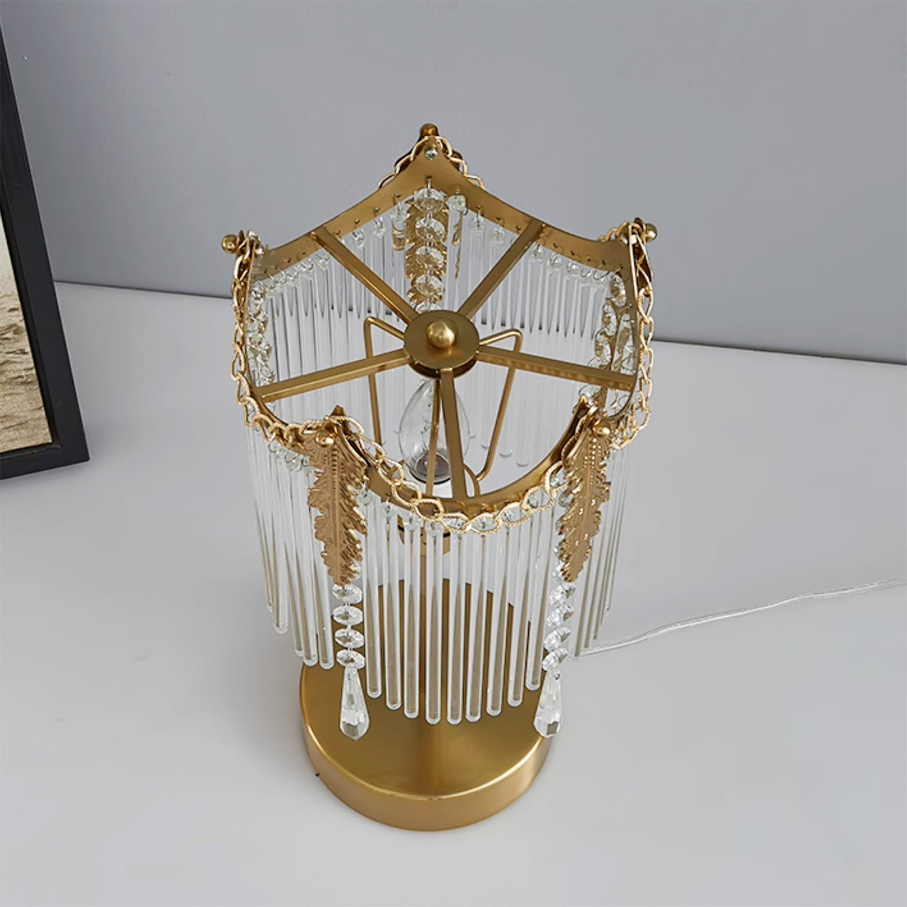 Lampe de Table Design Moderne - Éclairage Doux et Ambiance Cosy