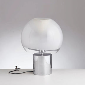 Lampe de Table Rétro en Verre - Design Élégant et Lumineux