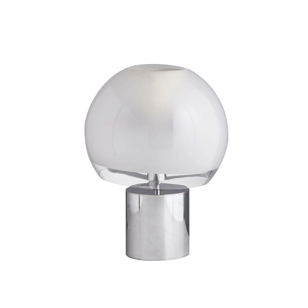 Lampe de Table Rétro en Verre - Design Élégant et Lumineux