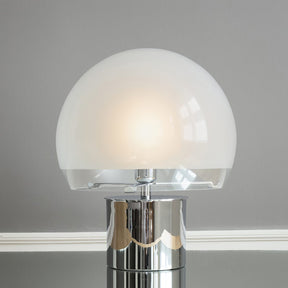 Lampe de Table Rétro en Verre - Design Élégant et Lumineux
