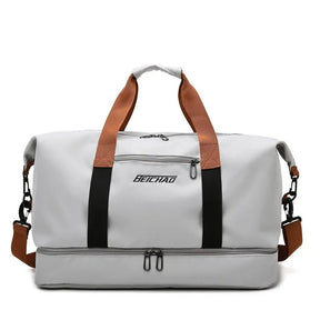 Sac de Sport Portable avec Compartiment à Chaussures - Durable et Pratique pour le Voyage