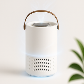 Purificateur d'air HEPA Portable - Compact et Silencieux avec Générateur d'Ions