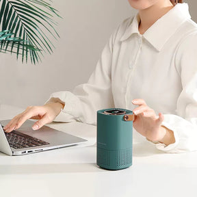 Purificateur d'air HEPA Portable - Compact et Silencieux avec Générateur d'Ions