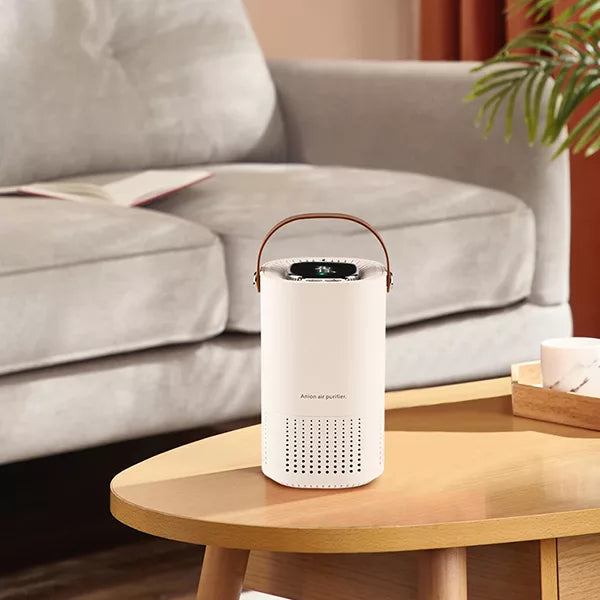 Purificateur d'air HEPA Portable - Compact et Silencieux avec Générateur d'Ions