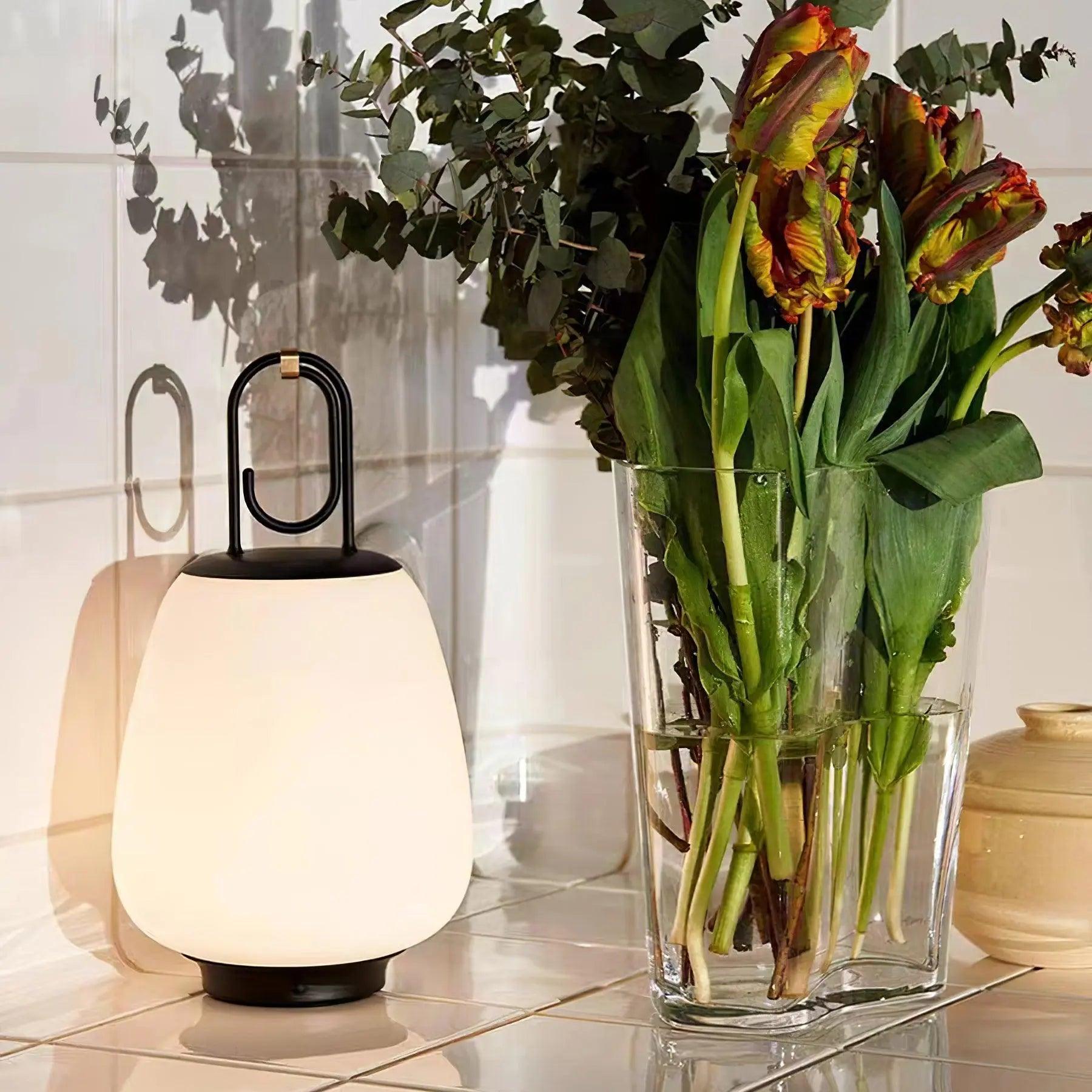 Lampe Japandi Rechargeable - Design Élégant et Fonctionnel