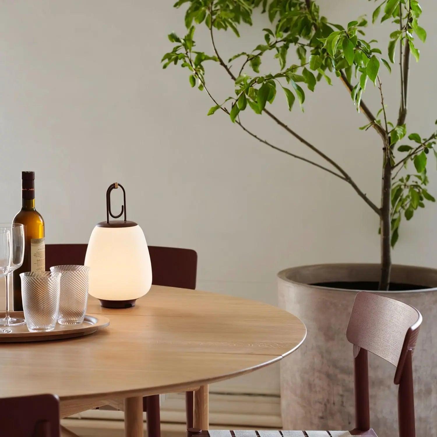 Lampe Japandi Rechargeable - Design Élégant et Fonctionnel