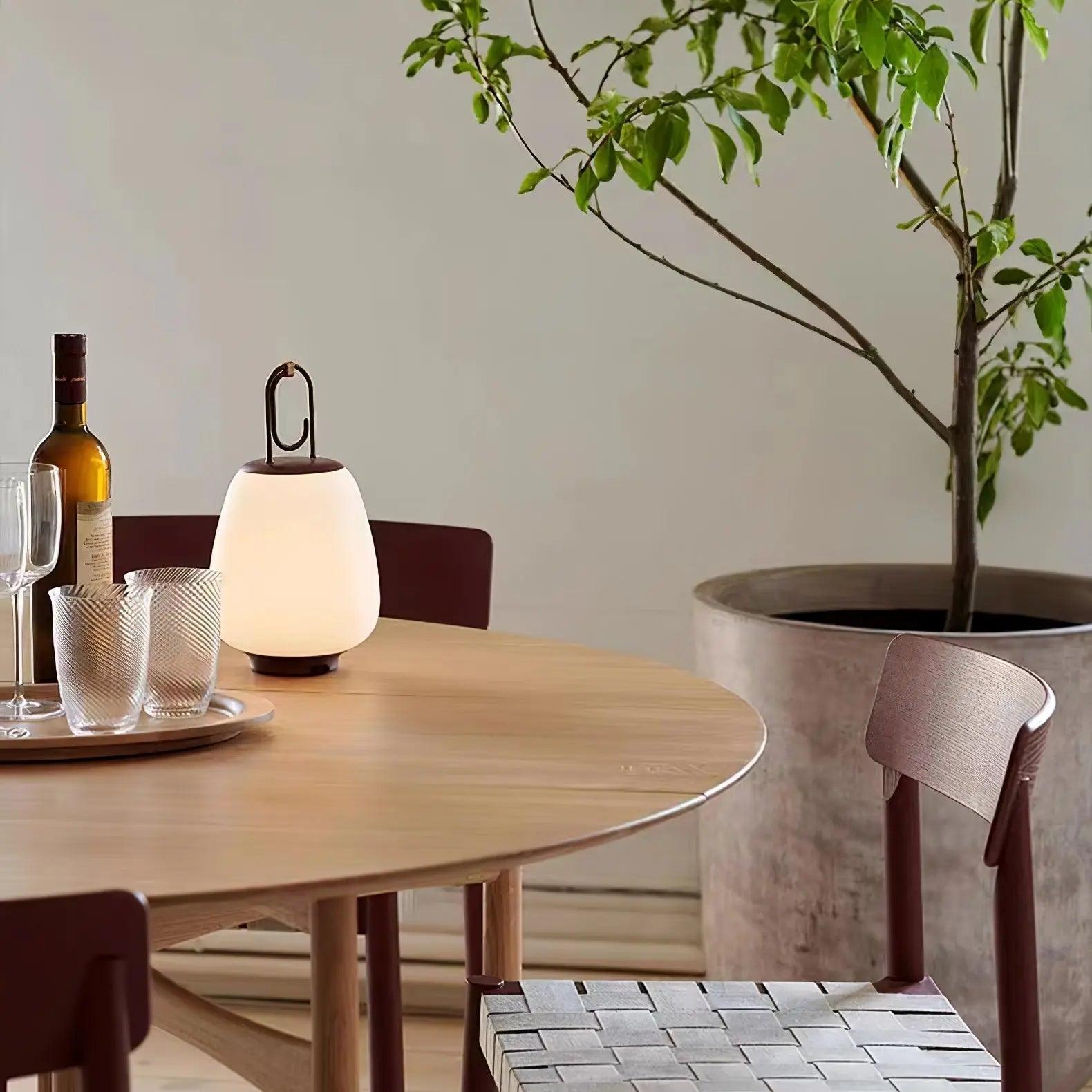 Lampe Japandi Rechargeable - Design Élégant et Fonctionnel