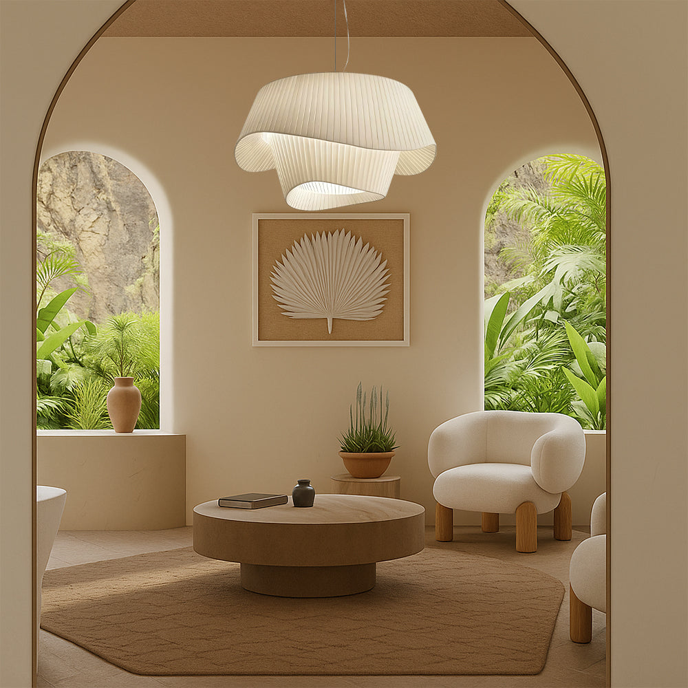 Lampe Suspendue en Bambou - Élégance Contemporaine et Chaleur Naturelle