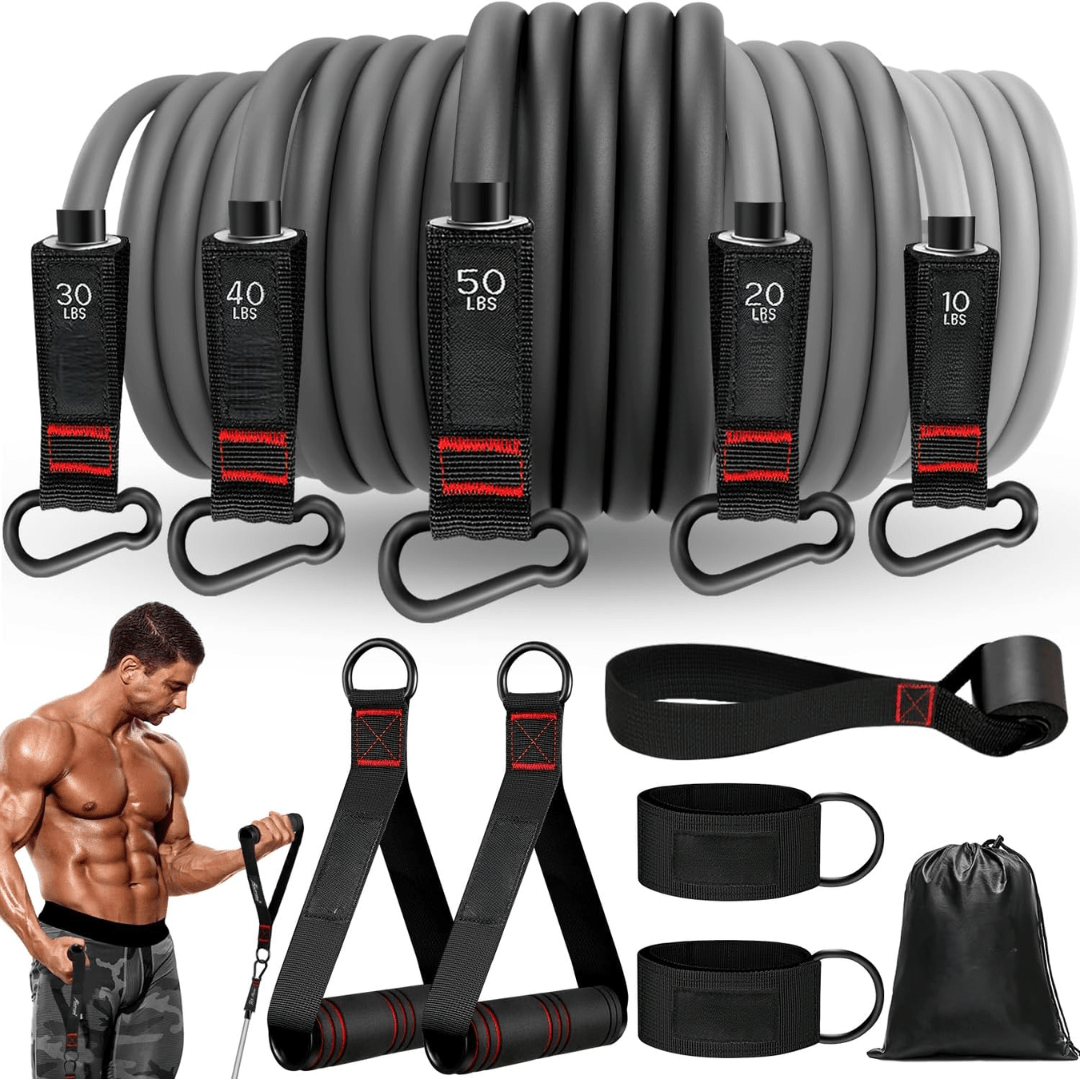 Bandes de Résistance pour Entraînement - Ensemble Complet pour Force et Mobilité