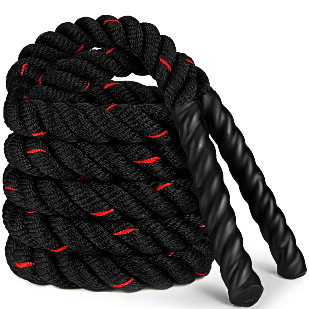 Corde à Sauter Lestée pour Fitness - Ajustable et Idéale pour Brûler des Graisses