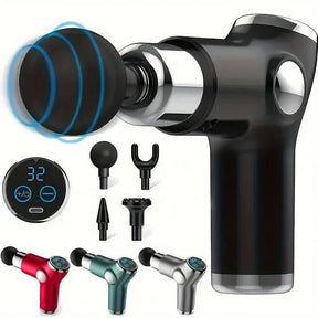 Pistolet de Massage Profond - Soulagement Musculaire et Récupération Efficace