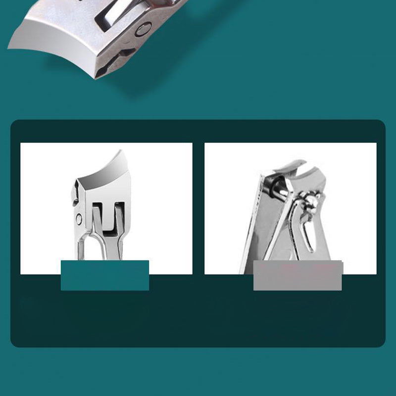 Coupe-Ongles Puissant pour Ongles Épais - Design Ergonomique avec Protection Anti-Projections