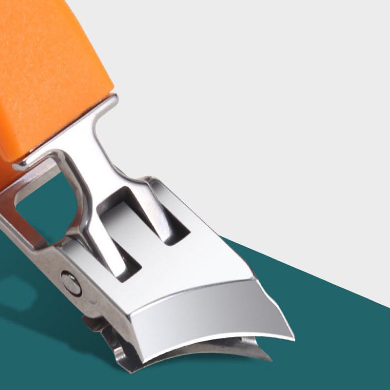 Coupe-Ongles Puissant pour Ongles Épais - Design Ergonomique avec Protection Anti-Projections