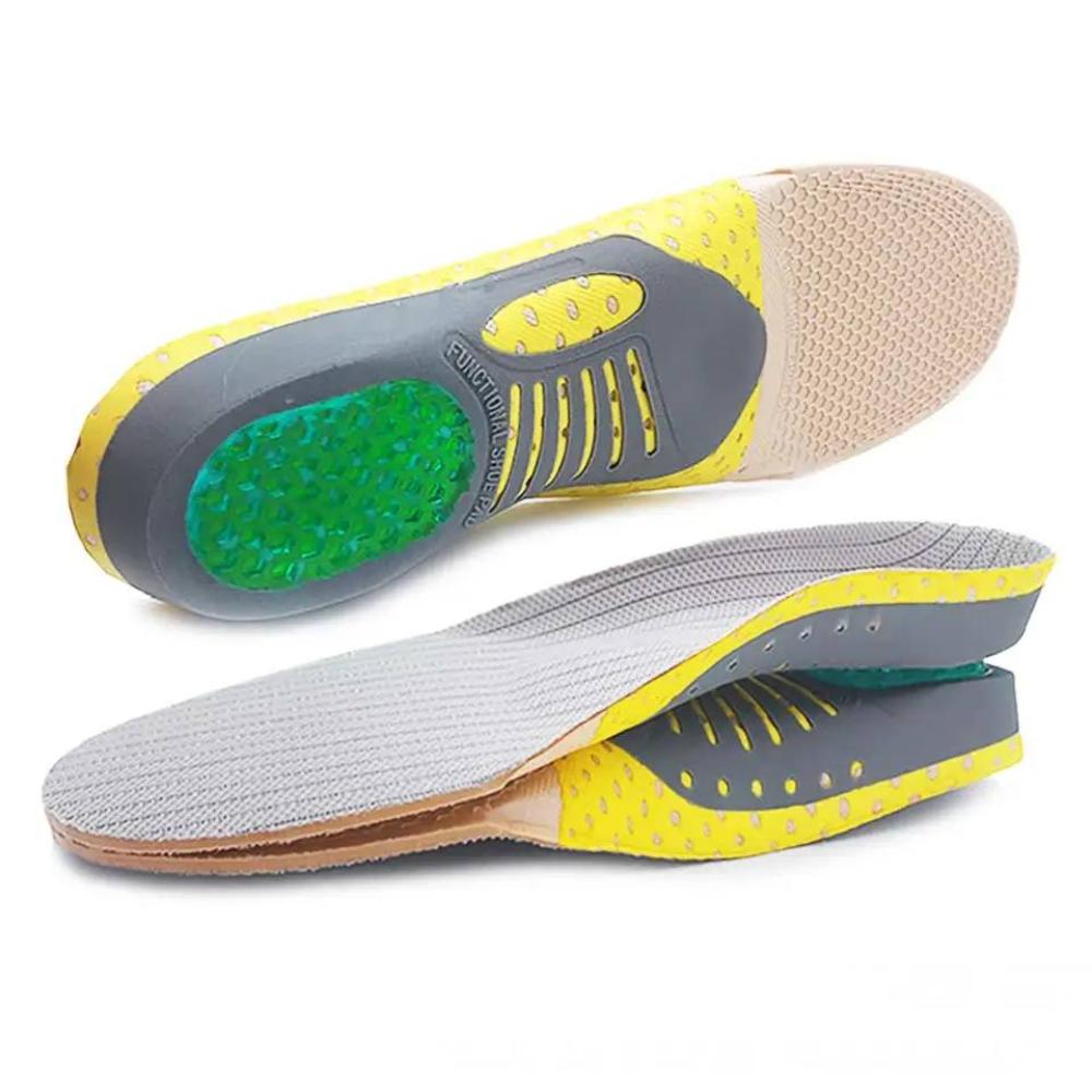 Semelles Orthopédiques en Gel - Confort et Soutien pour Pieds Plats