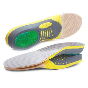 Semelles Orthopédiques en Gel - Confort et Soutien pour Pieds Plats