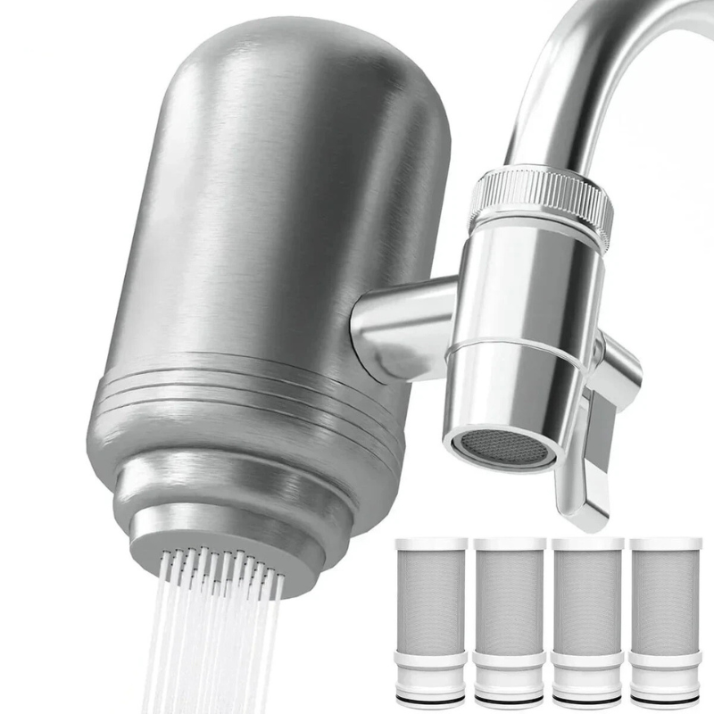 Filtre à Eau NSF Premium - Système de Filtration en Acier Inoxydable