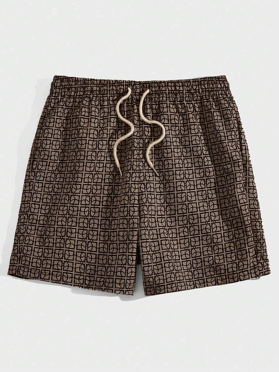 Shorts Imprimés Déclaratifs - Taille Ajustable et Confort Estival
