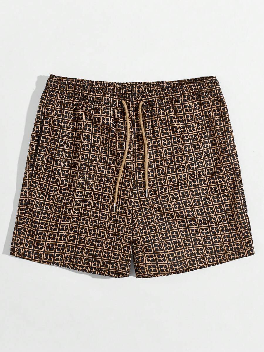 Shorts Imprimés Déclaratifs - Taille Ajustable et Confort Estival