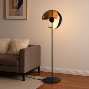 Lampe de Sol en Verre Moderne - Élégance Contemporaine et Atmosphère Chaleureuse
