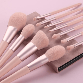 Kit de Pinceaux de Maquillage Professionnel - 11 Outils pour Fini Impeccable