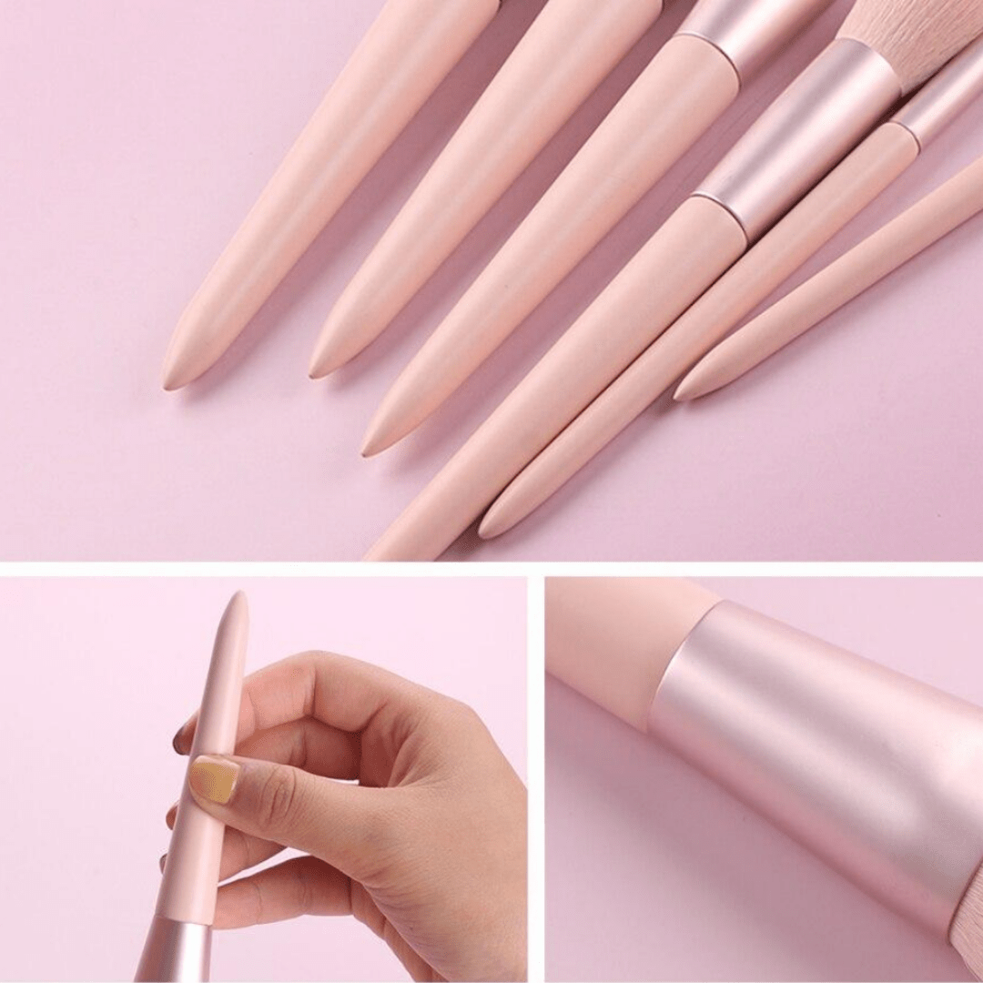 Kit de Pinceaux de Maquillage Professionnel - 11 Outils pour Fini Impeccable