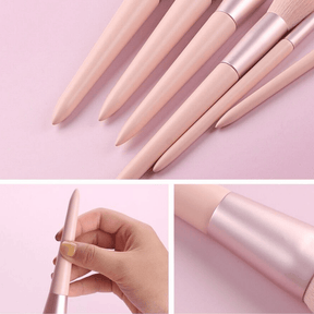 Kit de Pinceaux de Maquillage Professionnel - 11 Outils pour Fini Impeccable