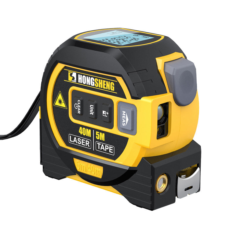 Ruban à Mesurer Laser Infrarouge 3-en-1 - Précision et Polyvalence pour Professionnels