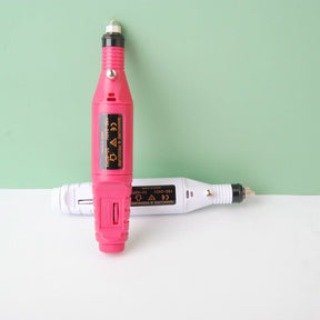 Kit de Manucure et Pédicure Électrique - Six Embouts pour Ongles Parfaits