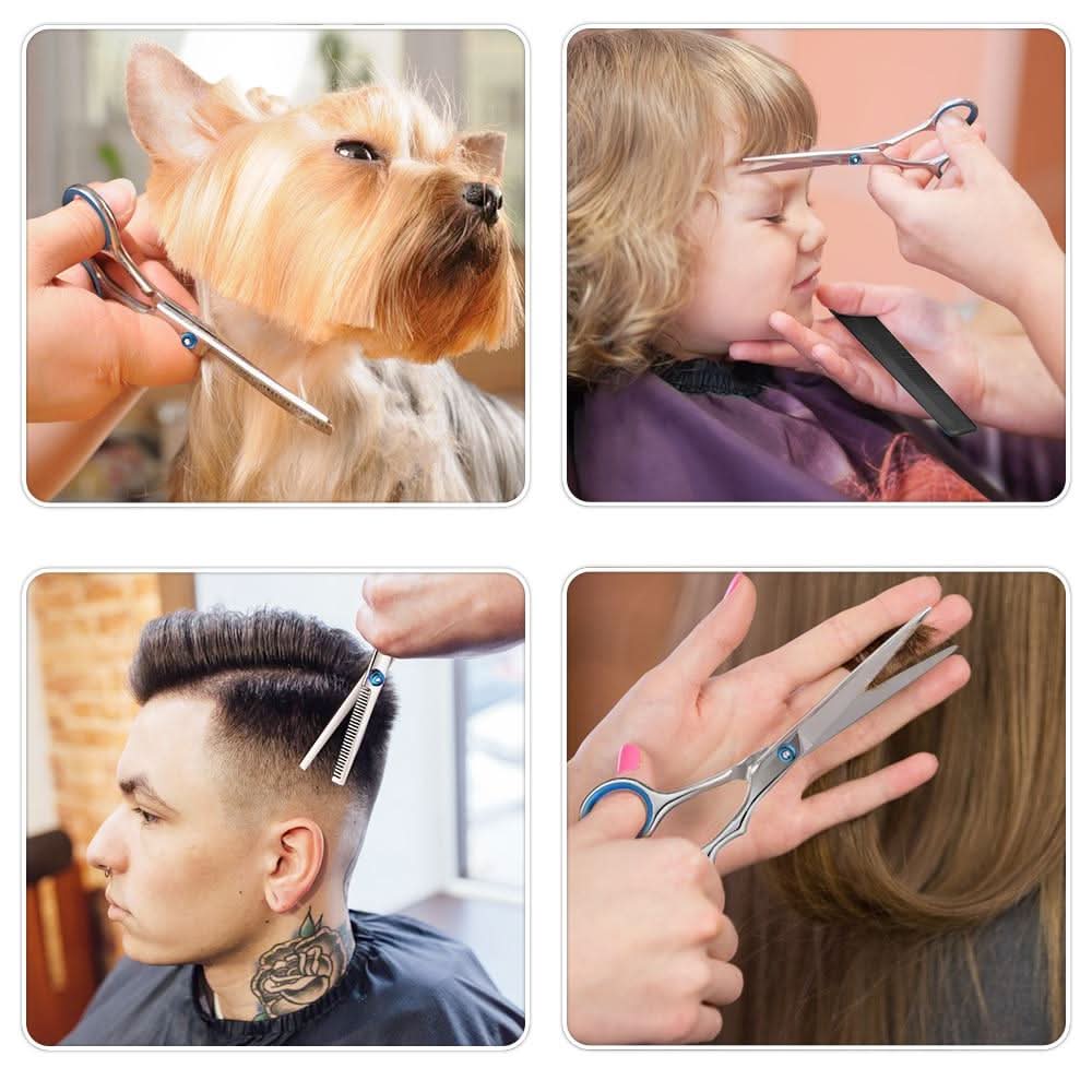 Kit de Coupe de Cheveux à Domicile - Ensemble Complet de 10 Pièces