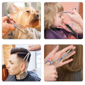Kit de Coupe de Cheveux à Domicile - Ensemble Complet de 10 Pièces