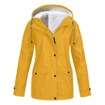 Veste Imperméable Doublée en Polaire - Protection Chic contre le Froid et la Pluie