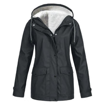Veste Imperméable Doublée en Polaire - Protection Chic contre le Froid et la Pluie