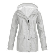 Veste Imperméable Doublée en Polaire - Protection Chic contre le Froid et la Pluie