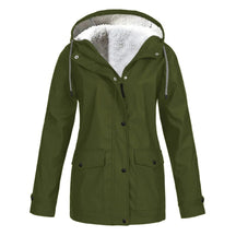 Veste Imperméable Doublée en Polaire - Protection Chic contre le Froid et la Pluie