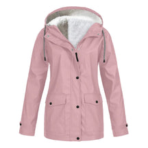 Veste Imperméable Doublée en Polaire - Protection Chic contre le Froid et la Pluie