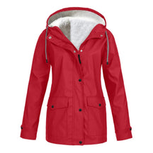 Veste Imperméable Doublée en Polaire - Protection Chic contre le Froid et la Pluie