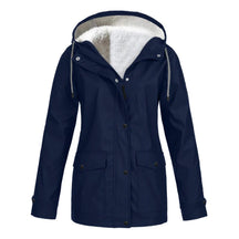 Veste Imperméable Doublée en Polaire - Protection Chic contre le Froid et la Pluie